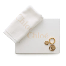 将图像加载到图库查看器中,Chloe Alphabet Tri-Fold Wallet Natural WhiteCHC18AP943A04119 Leather