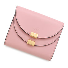Load image into Gallery viewer, Chloe Georgia Bi-fold Wallet Blush PinCHC16AP285H1Z6E4 Leather