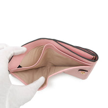 将图像加载到图库查看器中,Chloe Georgia Bi-fold Wallet Blush PinCHC16AP285H1Z6E4 Leather