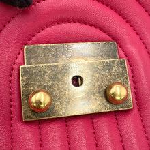 将图像加载到图库查看器中,CHANEL Design Stitch ChainShoulder Bag Pink Lambskin