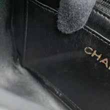 Load image into Gallery viewer, CHANEL V Stitch ChainShoulder Bag Black Caviar Leather
