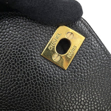 Load image into Gallery viewer, CHANEL V Stitch ChainShoulder Bag Black Caviar Leather