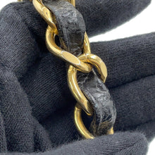 Load image into Gallery viewer, CHANEL V Stitch ChainShoulder Bag Black Caviar Leather