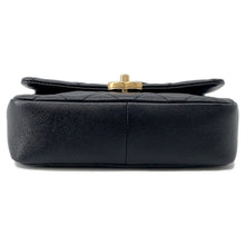 将图像加载到图库查看器中,CHANEL Matelasse Melody Chain Shoulder Bag BlackAS3103 Caviar Leather