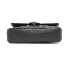 Load image into Gallery viewer, CHANEL Matelasse Double Flap ChainShoulder Bag BlackA01112 Caviar Leather Size 25