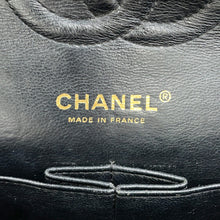 Load image into Gallery viewer, CHANEL Matelasse Double Flap ChainShoulder Bag BlackA01112 Caviar Leather Size 25
