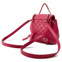 Load image into Gallery viewer, CHANEL ★Dumas Backpack MagentaAS2908 Leather