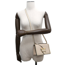 将图像加载到图库查看器中,LOEWE ★Barcelona Shoulder Bag Beige Leather Size Mini