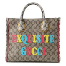 Load image into Gallery viewer, GUCCI EXQUISITE GUCCI Tote Bag Beige/Multicolor680956 PVC