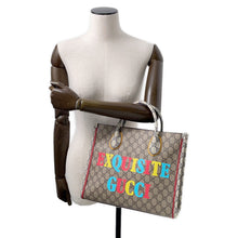 Load image into Gallery viewer, GUCCI EXQUISITE GUCCI Tote Bag Beige/Multicolor680956 PVC