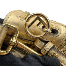 将图像加载到图库查看器中,FENDI Montrezor Gold8BS010 Straw Leather Size Mini