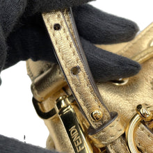 Load image into Gallery viewer, FENDI ★Montresor Gold8BS010 Straw Leather Size Mini