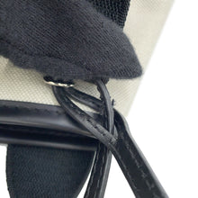 Load image into Gallery viewer, BALENCIAGA ★Navy Cabas Natural/Black390346 Canvas Size XS