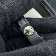 Load image into Gallery viewer, BALENCIAGA ★Navy Cabas Natural/Black390346 Canvas Size XS