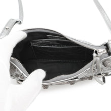 Load image into Gallery viewer, BALENCIAGA luka goal Silver695814 Leather Size Mini