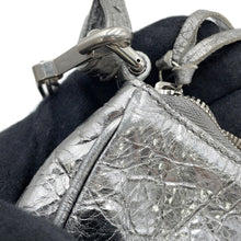 Load image into Gallery viewer, BALENCIAGA ★Luka goal Silver695814 Leather Size Mini