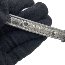 Load image into Gallery viewer, BALENCIAGA ★Luka goal Silver695814 Leather Size Mini