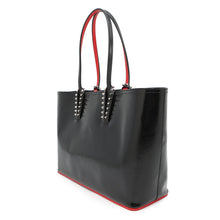 将图像加载到图库查看器中,Christian Louboutin ★Kabata Black3175207 Enamel Size Small