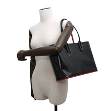将图像加载到图库查看器中,Christian Louboutin Kabata Black3175207 Enamel Size Small