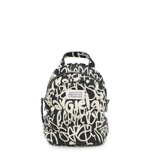 将图像加载到图库查看器中,Maison Margiela ★Maison Margiela Glam Slam Backpack Black/WhiteS56WA0014 Leather