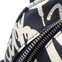 将图像加载到图库查看器中,Maison Margiela ★Maison Margiela Glam Slam Backpack Black/WhiteS56WA0014 Leather