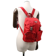 Load image into Gallery viewer, PRADA Backpack Red Nylon