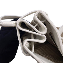 Load image into Gallery viewer, PRADA ★Logo jacquard handbag Beige/WhiteBR3417 Canvas Leather