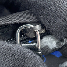 将图像加载到图库查看器中,PRADA ★Pistol Backpack Black/BlueVZ0066 Nylon
