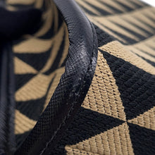 Load image into Gallery viewer, PRADA Symbol EmbroideryFabric Mini Bag Black/Beige1BA355 Canvas