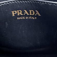 将图像加载到图库查看器中,PRADA ★Symbol EmbroideryFabric Mini Bag Black/Beige1BA355 Canvas
