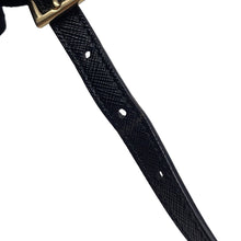 Load image into Gallery viewer, PRADA Symbol EmbroideryFabric Mini Bag Black/Beige1BA355 Canvas