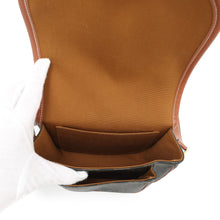 将图像加载到图库查看器中,CELINE Triomphe Folco Shoulder Bag Tan191502 PVC Leather Size Medium