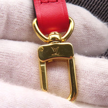 Load image into Gallery viewer, LOUIS VUITTON ★Square Patchwork Neverfull Blue/RedM44981 Monogram Denim Size MM