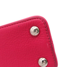 将图像加载到图库查看器中,LOUIS VUITTON Capucines PinkM90294 Taurillon Leather Size BB