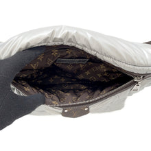 将图像加载到图库查看器中,LOUIS VUITTON Pillow Maxi Bumbag Silver/BrownM20971 Recycled MetallicNylon Monogram
