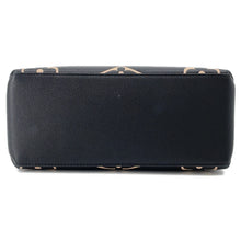 将图像加载到图库查看器中,LOUIS VUITTON Petit Palais Noir/BeigeM58913 Bicolor Monogram Empreinte Leather Size PM