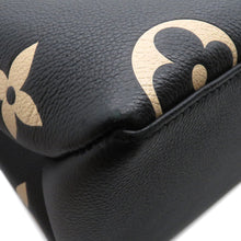 将图像加载到图库查看器中,LOUIS VUITTON Petit Palais Noir/BeigeM58913 Bicolor Monogram Empreinte Leather Size PM