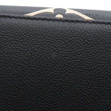 将图像加载到图库查看器中,LOUIS VUITTON Petit Palais Noir/BeigeM58913 Bicolor Monogram Empreinte Leather Size PM