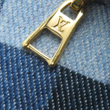 Load image into Gallery viewer, LOUIS VUITTON Palm Springs Backpack Blue/RedM45043 Monogram Denim Size MINI