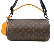 Load image into Gallery viewer, LOUIS VUITTON Soft Polochon NoirM46691 Monogram Macassar Canvas