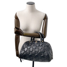 将图像加载到图库查看器中,GUCCI GGMatelasse 2wayTravel Bag Black702242 Leather