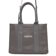 Load image into Gallery viewer, BALENCIAGA Hardware 2way Tote Gray671402 Leather Size Small