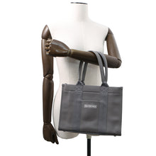 Load image into Gallery viewer, BALENCIAGA Hardware 2way Tote Gray671402 Leather Size Small