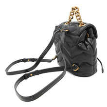 将图像加载到图库查看器中,GUCCI GG Marmont Mini Backpack Black777253 Leather
