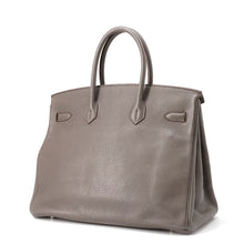 将图像加载到图库查看器中,HERMES Birkin Etain Taurillon Clemence Size 35