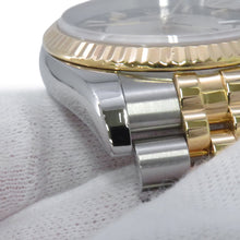 Load image into Gallery viewer, ROLEX Datejust W36mm Stainless Steel K18YG Black/Silver Dial116233