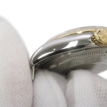 将图像加载到图库查看器中,ROLEX Datejust W36mm Stainless Steel K18YG Black/Silver Dial116233