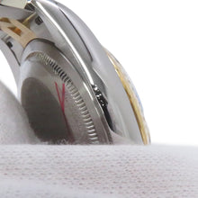 将图像加载到图库查看器中,ROLEX Datejust W36mm Stainless Steel K18YG Black/Silver Dial116233