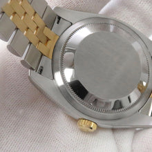 Load image into Gallery viewer, ROLEX ★Datejust W36mm Stainless Steel K18YG Black/Silver Dial116233