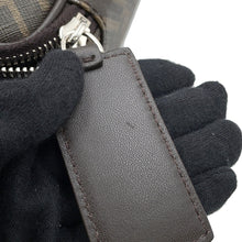 将图像加载到图库查看器中,FENDI Zucca Travel Pouch Brown7N0128 PVC Coated Canvas Size Large